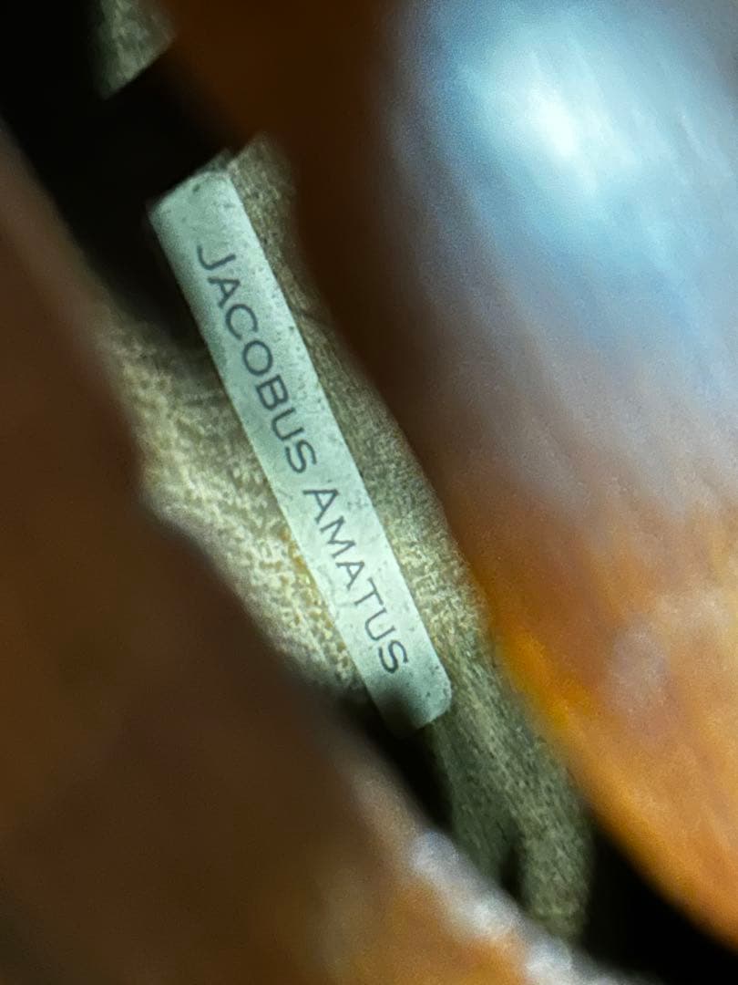 1873年製 Jacobus Amatus バイオリン ジャーマン - メルカリ