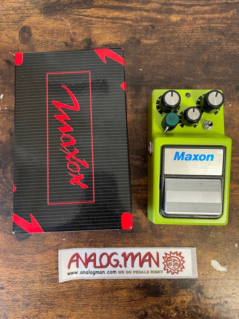 ギター sonic distortion SD-9 mod / Analogman