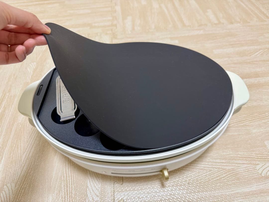 12月14日 終了_BRUNO オーバルホットプレート 本体・プレート3種セット