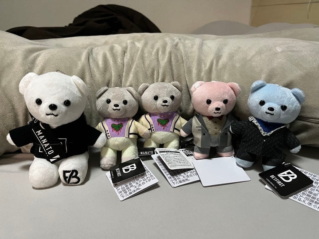 BE:FIRST モアプラスくまぬいぐるみ BMSG ビーファーストMANATO BE