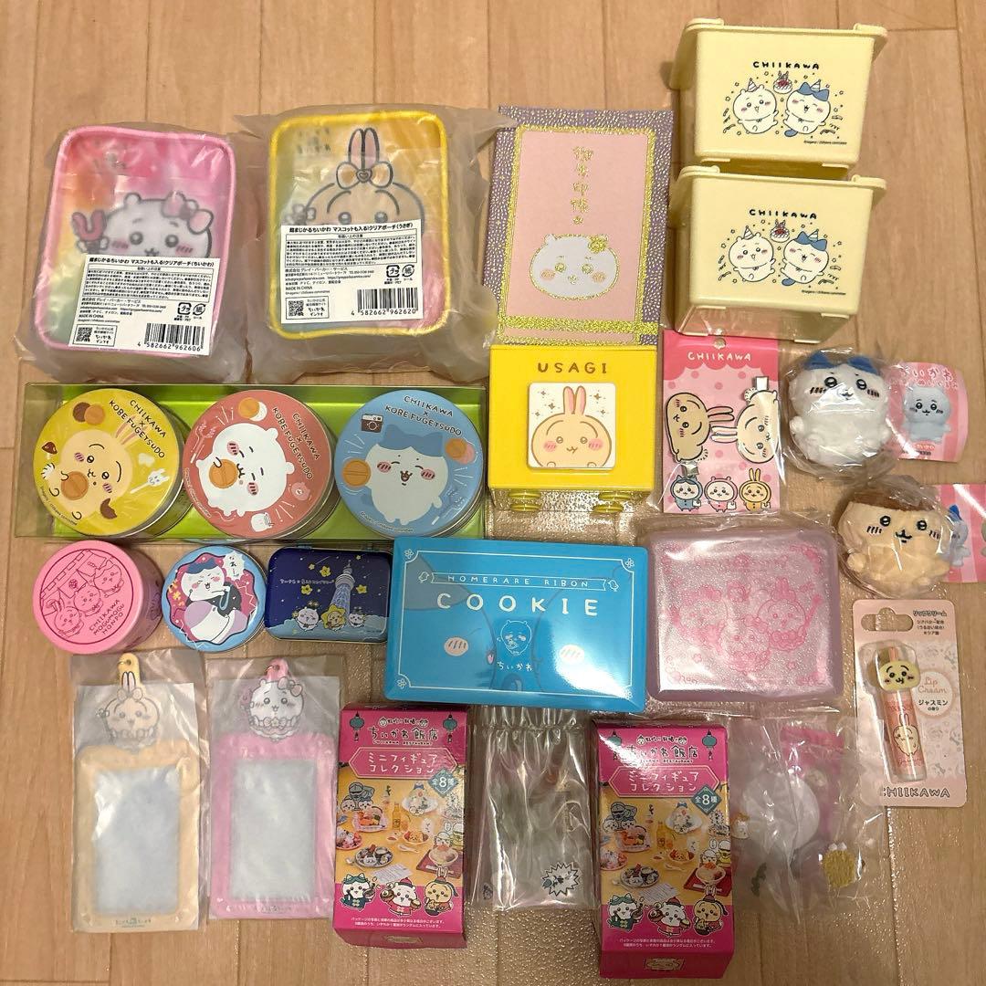 ちいかわ うさぎ 130点以上マスコット ぬい シール ポーチ ガチャ