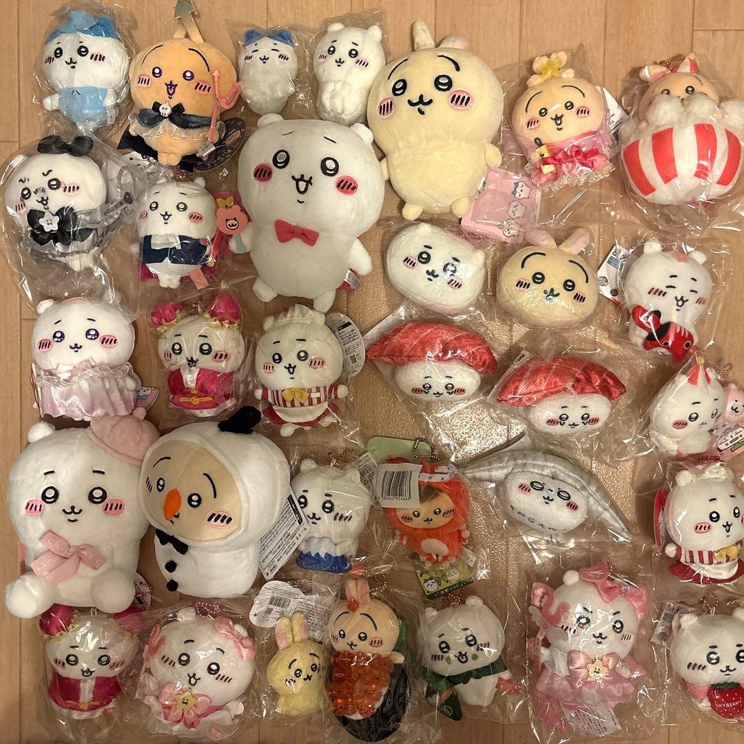 ちいかわ うさぎ 130点以上マスコット ぬい シール ポーチ ガチャまとめ売り