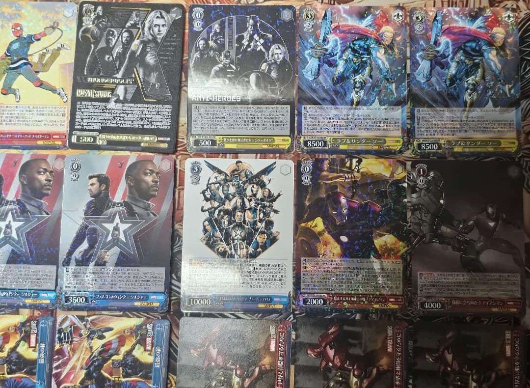 MARVEL 54枚セット ヴァイスシュヴァルツ - メルカリ