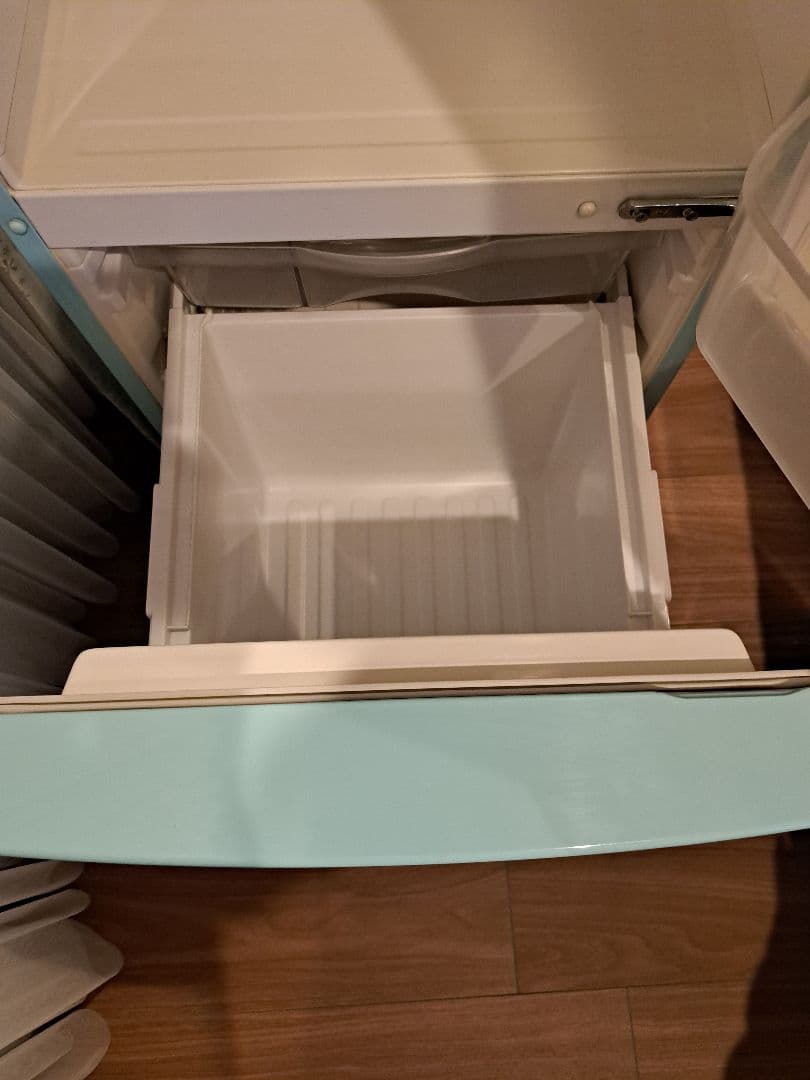 National NR-B16RA 冷蔵庫 水色 2ドア　レトロ