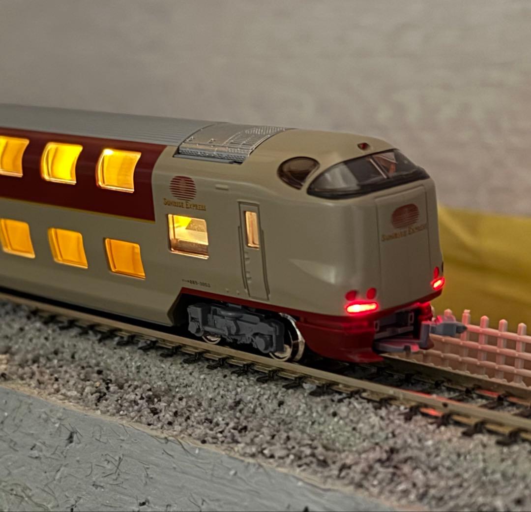 KATO 285系3000番台サンライズエクスプレス 7両セット（室内灯取付済）