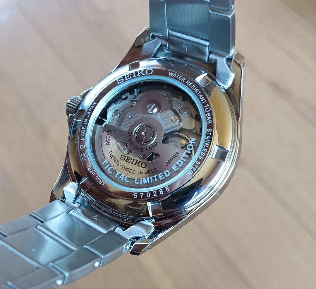 SEIKO TiCTAC コラボレーション SZSB006 自動巻 4年保証付き