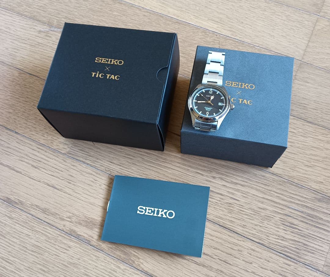 SEIKO TiCTAC コラボレーション SZSB006 自動巻 4年保証付き