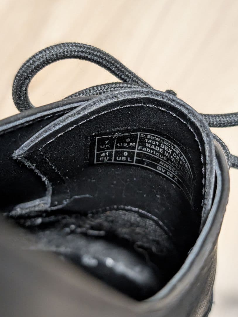 Dr.Martens 1461 BEX DS PLTD 3 ホール UK7