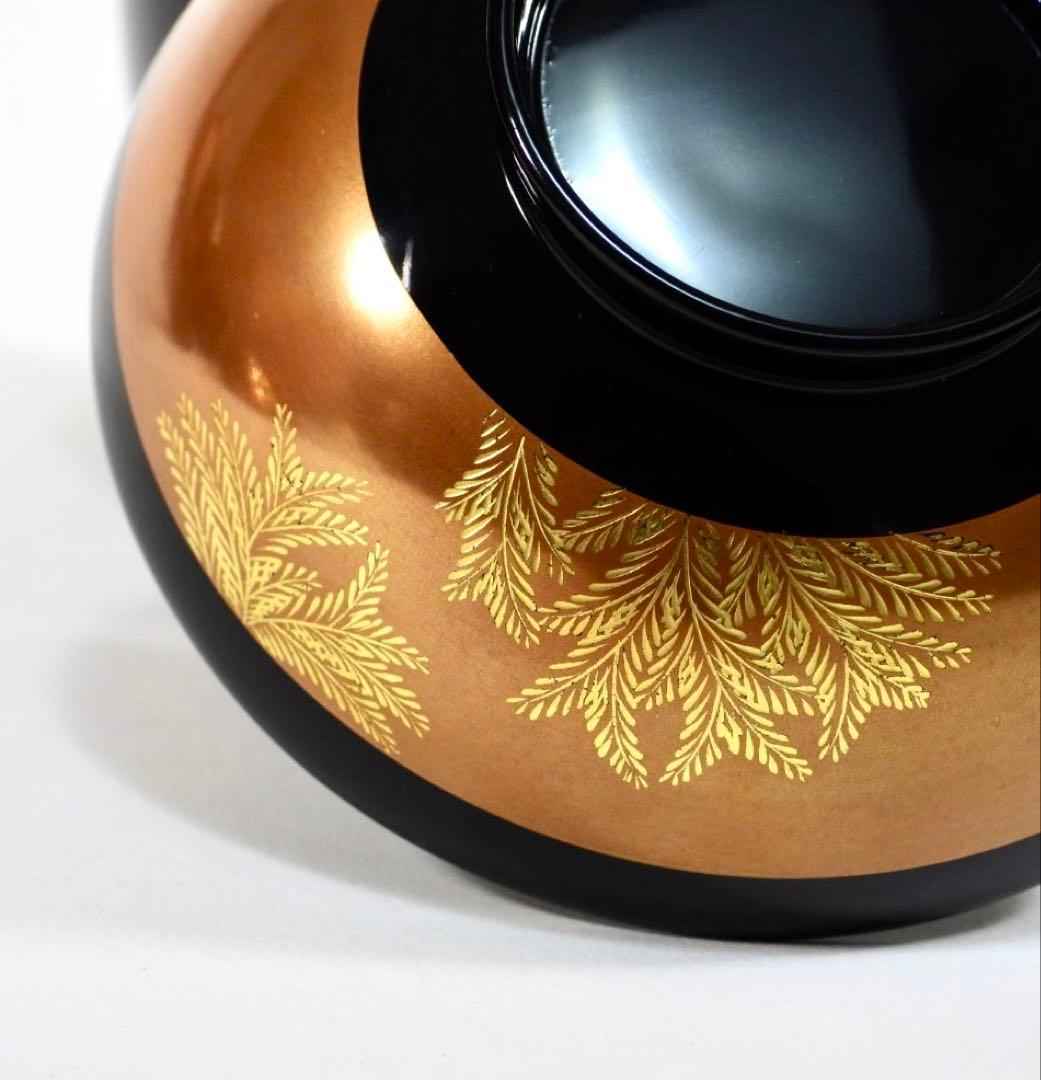 【美品】輪島塗 木製漆器 沈金 蓋椀 吸物椀 汁椀 10客