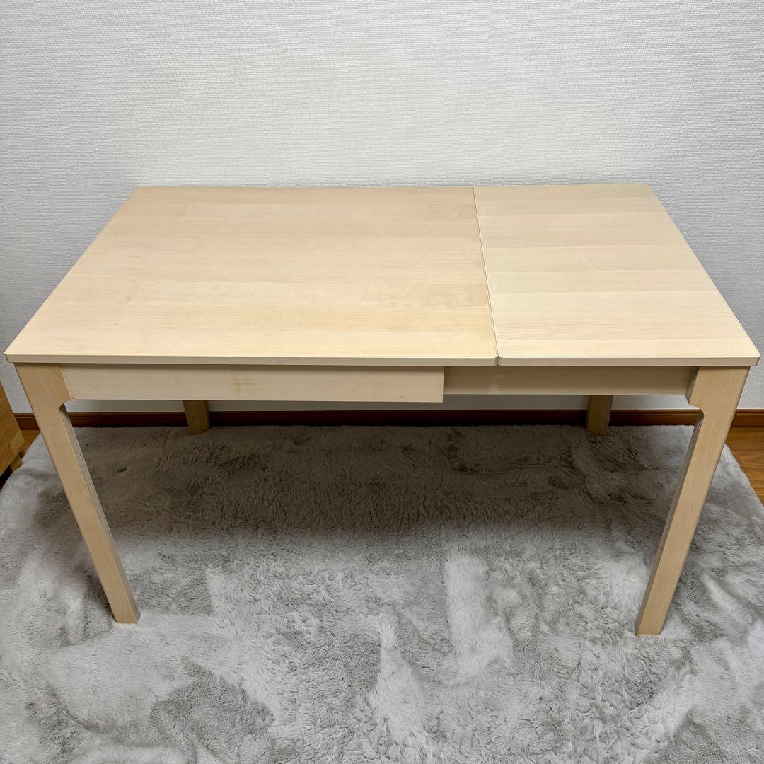 【美品/送料込み】IKEA イケア エーケダーレン ダイニング テーブル　伸長式