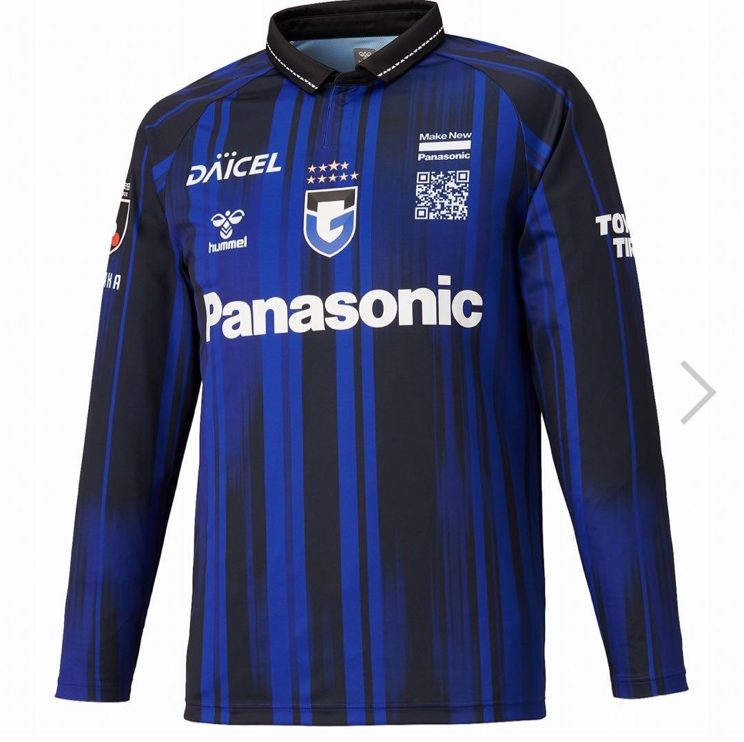 ガンバ大阪ホームユニフォーム長袖XO2-XO3サイズ2024年