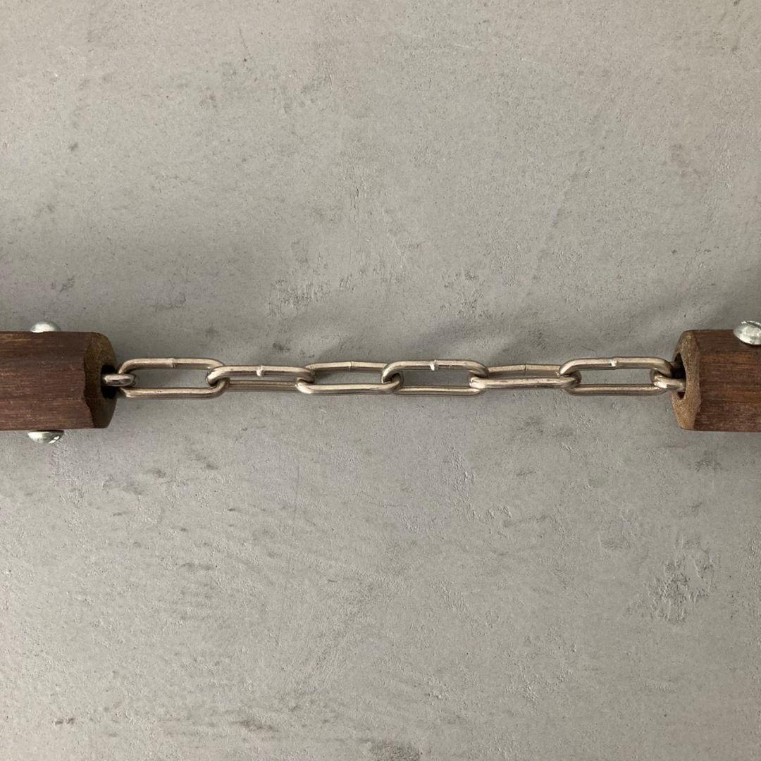 ヌンチャク　沖縄空手　古流武術　古武道　日本製　35.5cm　八角先太 天然木