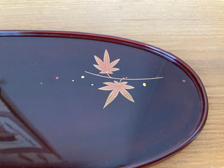 輪島塗 兼用皿 5個セット 箱付き