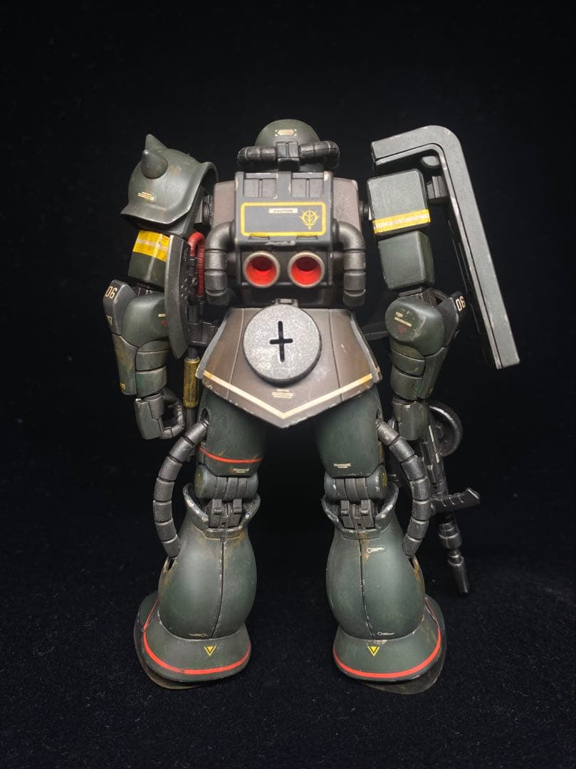 【ガンプラ完成品】　HG リアルタイプザクⅡ