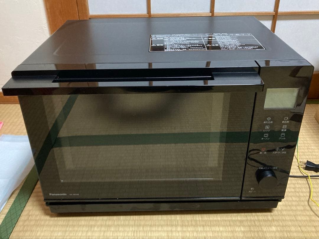 ジャンク品】2024年製PanasonicオーブンレンジNE-MS4B-K - メルカリ