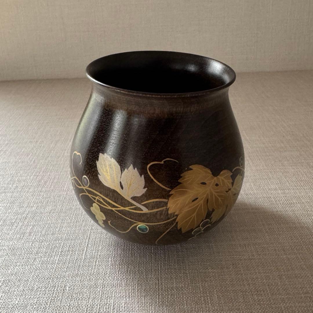 未使用【定価46200円】アールドテロワール 「蒔絵 MAKI-E」ワイン用漆器