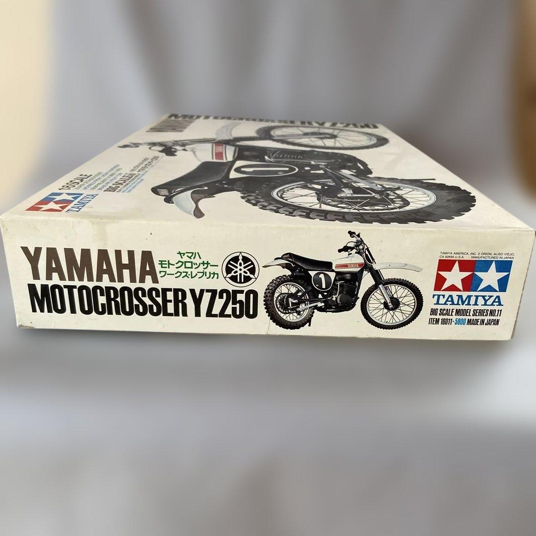 希少】タミヤ 1/6 ヤマハ モトクロッサー YZ250 訳あり