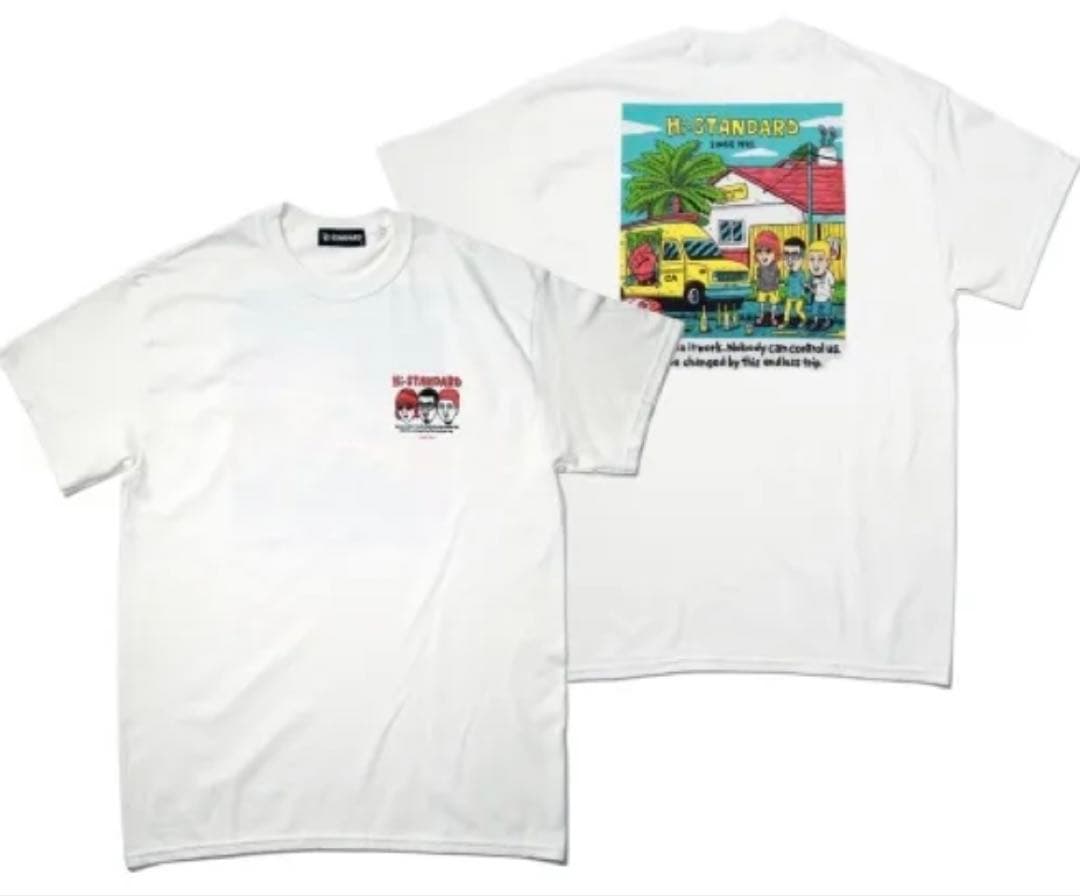新品Hi-STANDARDハイスタンダード『TM paint』TシャツL横山 健