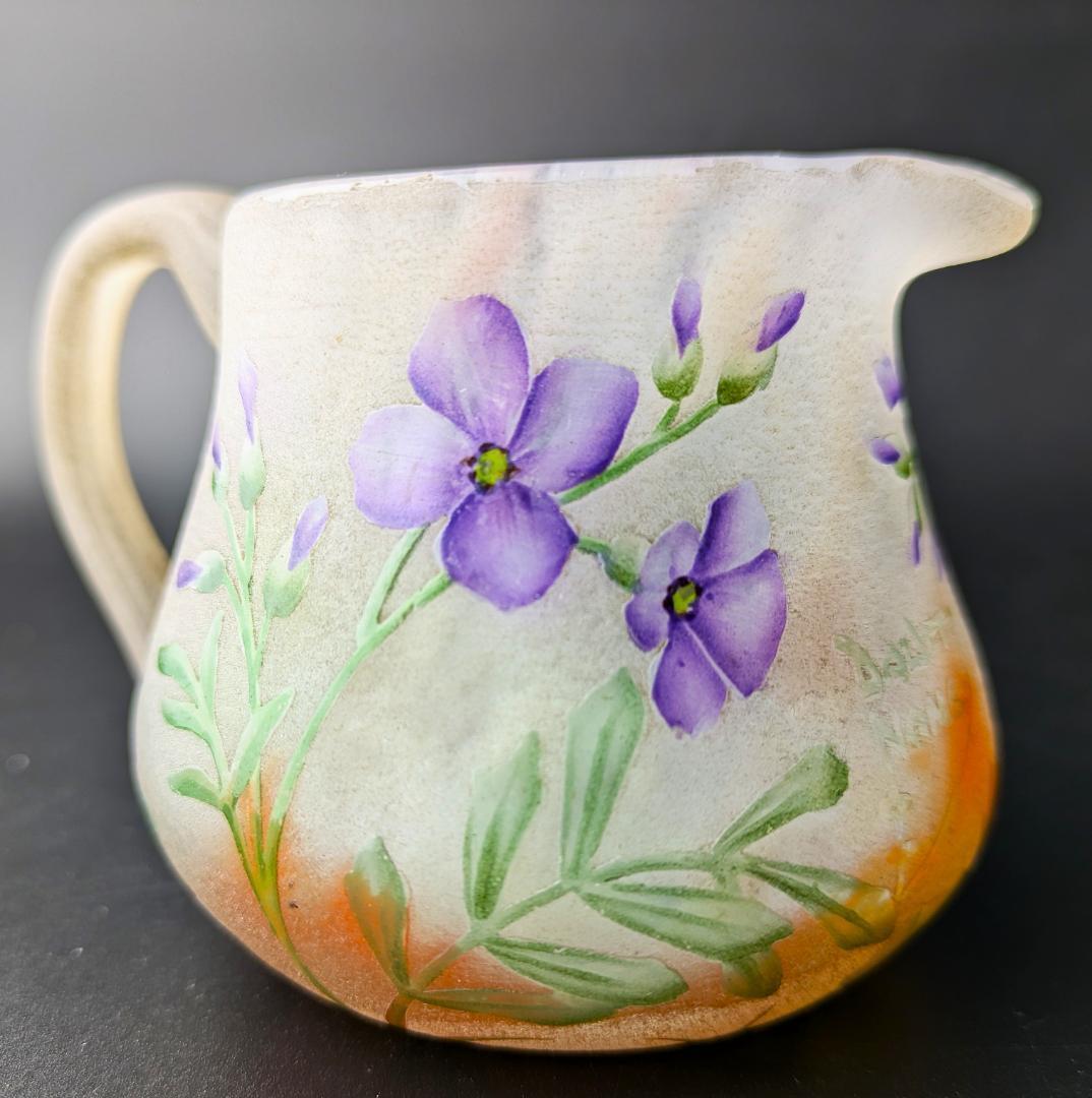 ドーム・ナンシー 夜明けの菫の情景 ミニチュア水差 超絶技巧 ジブレ