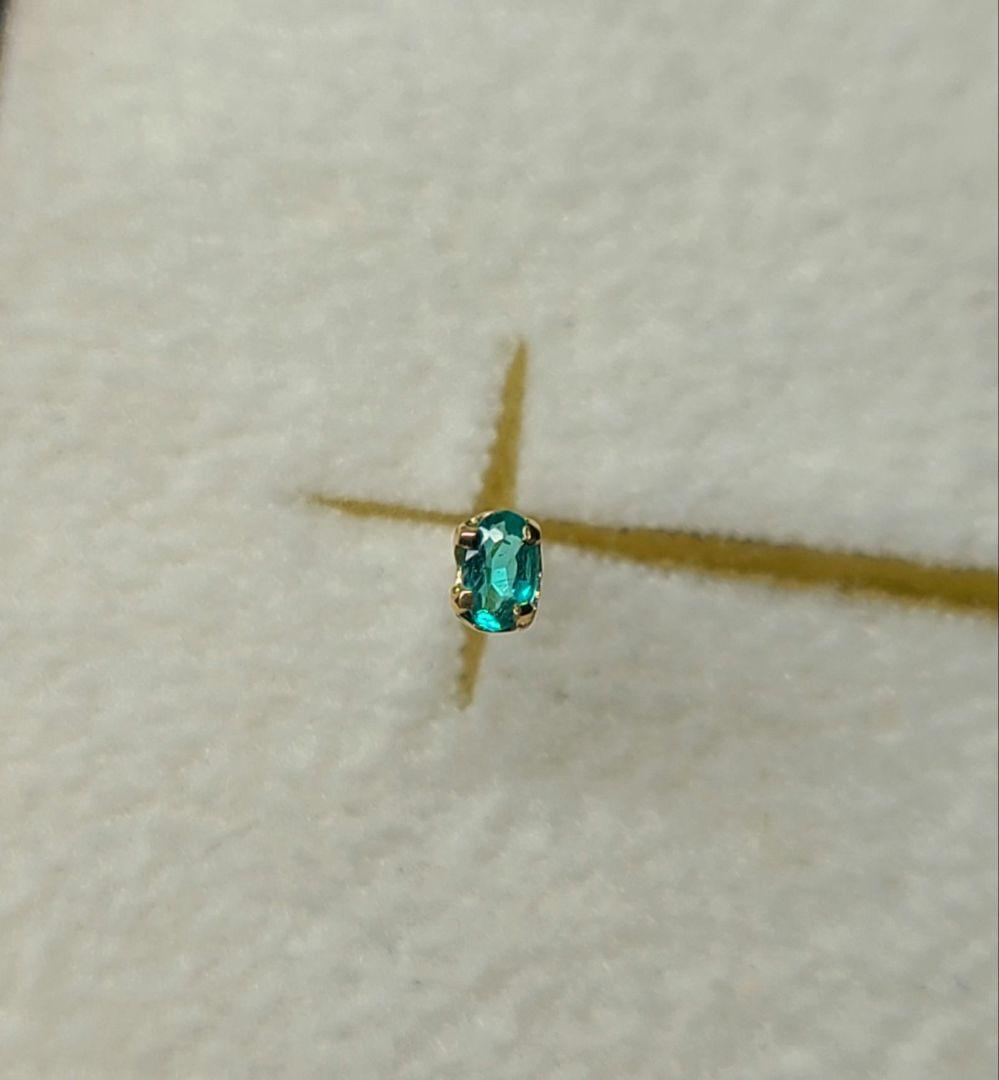 サナ様専用☆ブラジルバターリャパライバトルマリン☆ピアスオーダー