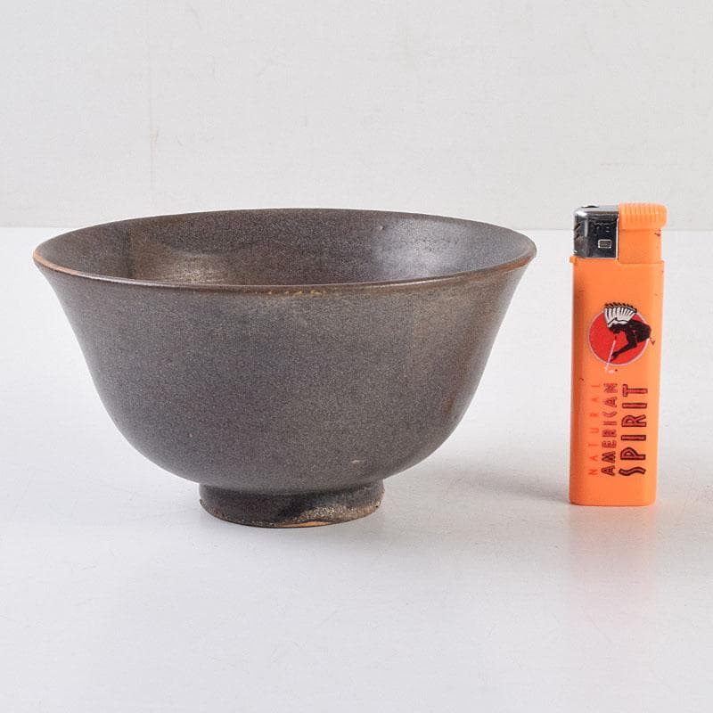 中国 黒釉 茶碗 茶道具 C R9172 美術品・アンティーク・コレクション