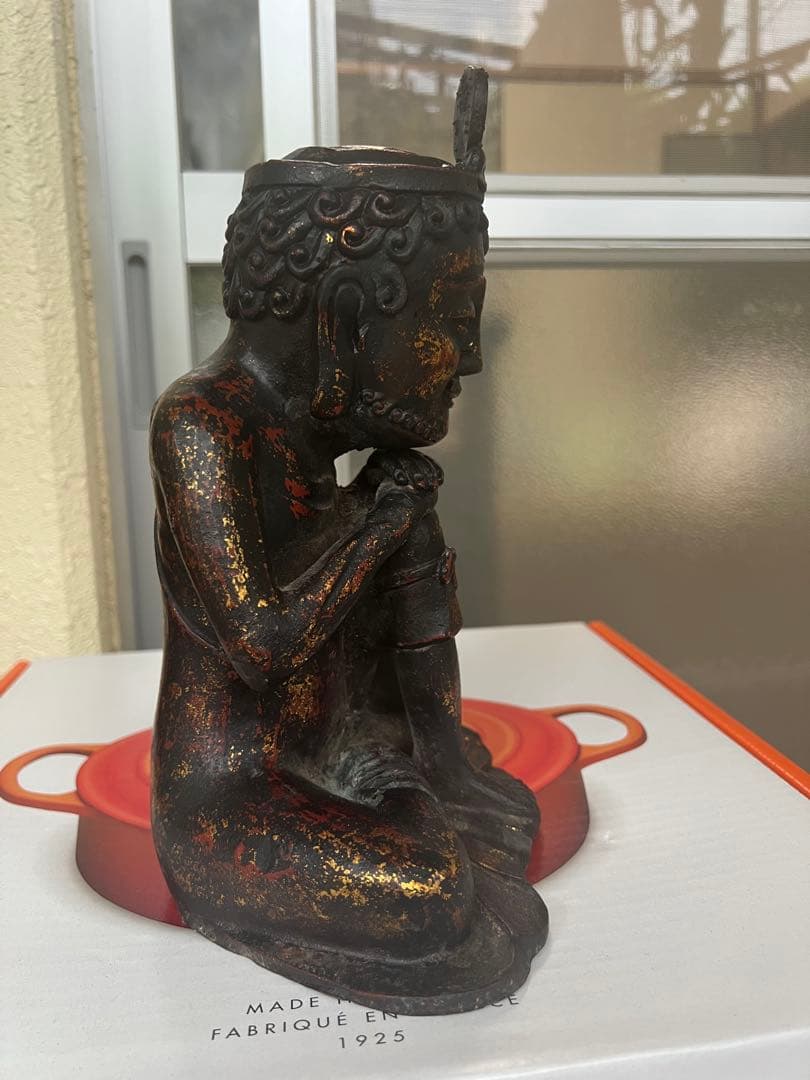 仏教美術 仏像 釈迦牟尼仏 阿弥陀仏 小仏像 銅製 銅器 仏教美術 仏像