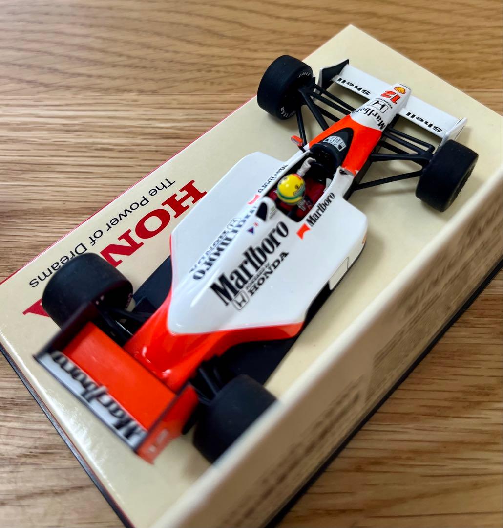 ミニチャンプス F1 ホンダ ワールドチャンピオン獲得 セナ&ピケ 2台セット