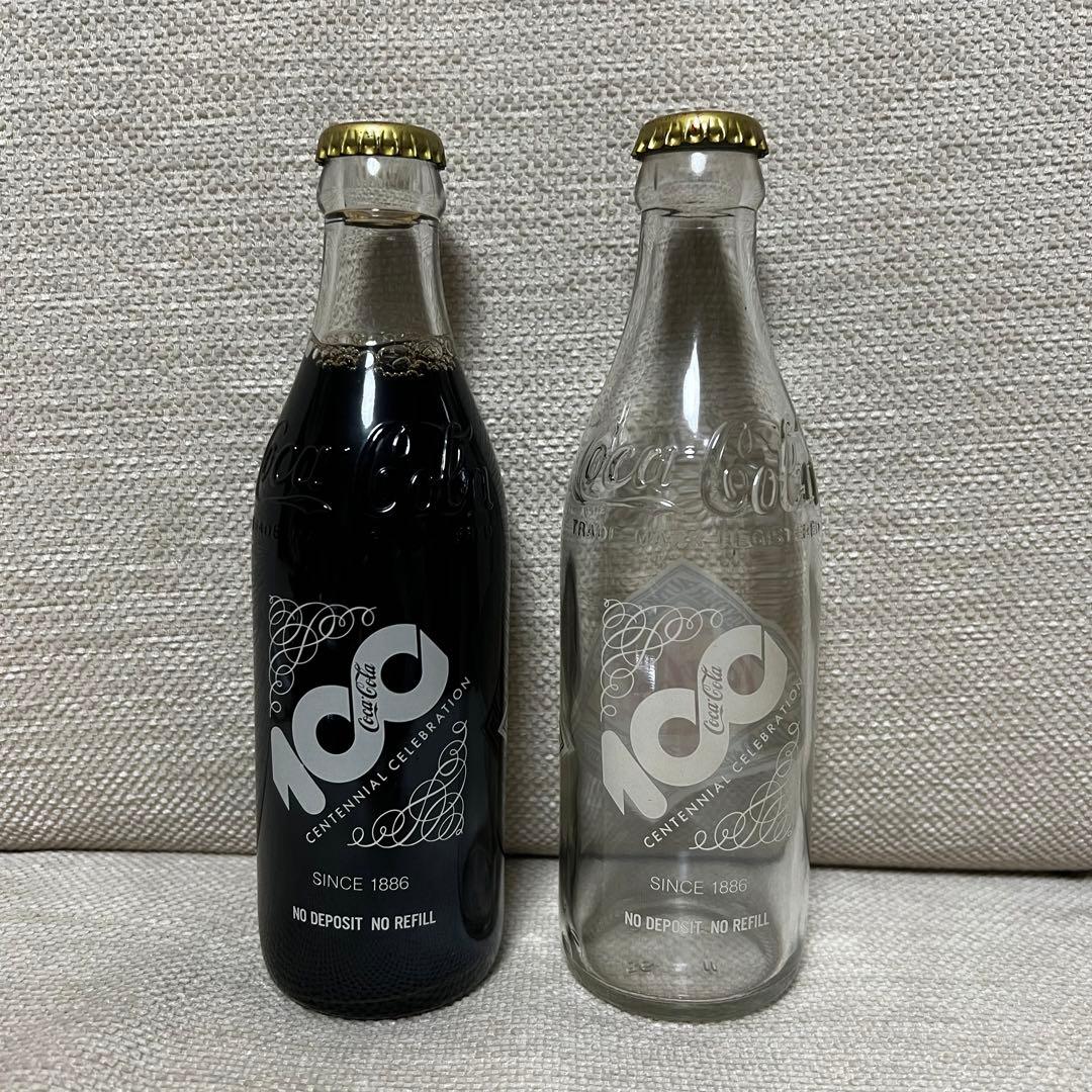 希少】コカ・コーラ 100周年瓶