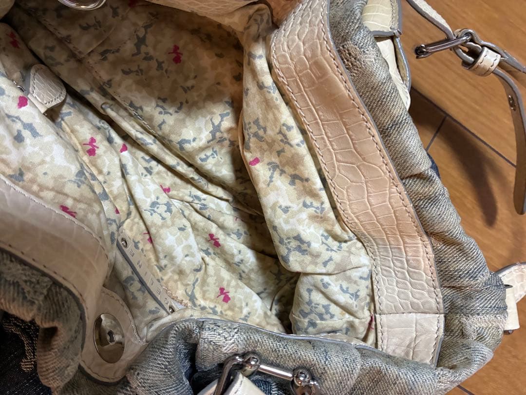 CELINE デニム ハンドバッグ