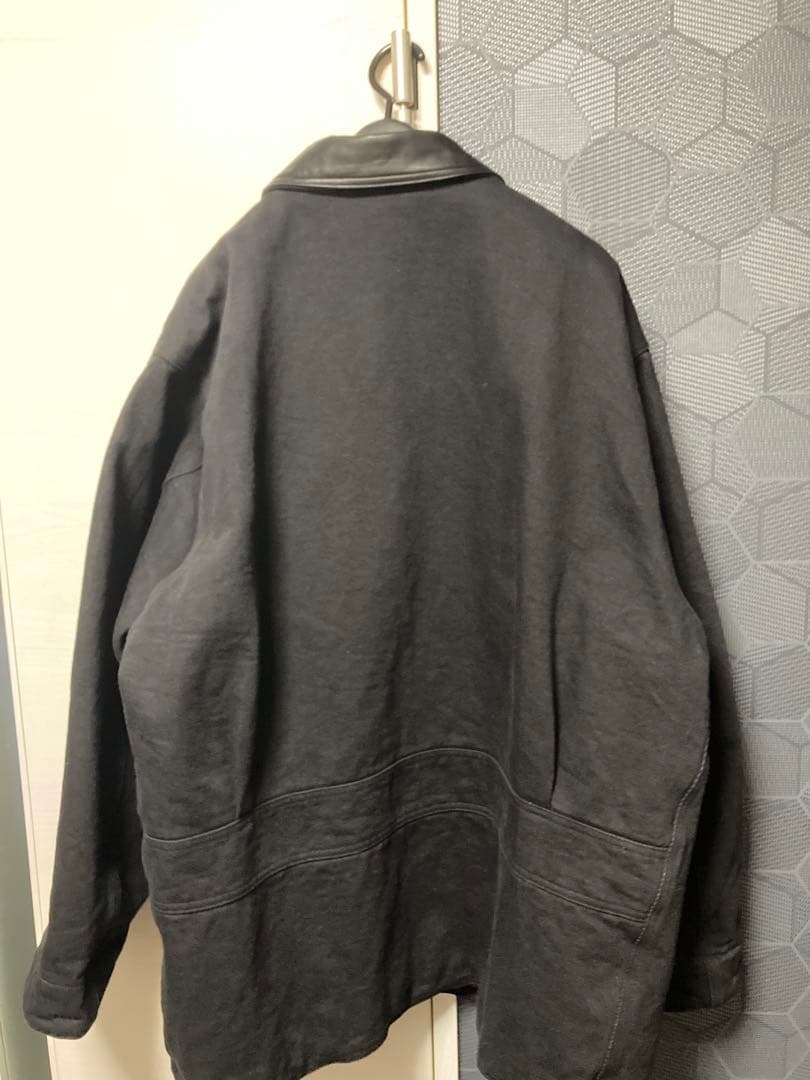 comoli デニムレザーワークジャケット　サイズ3