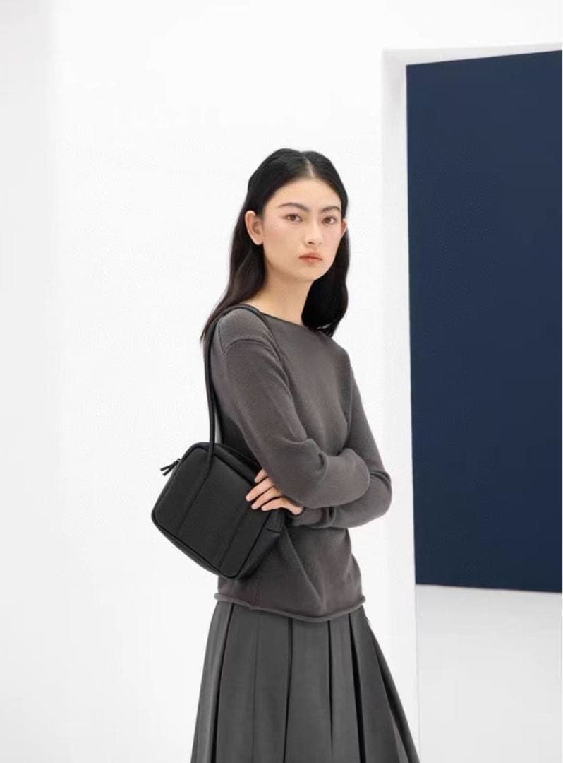 Aeta SQUARE BOSTON ロング ハンドル バッグ》g