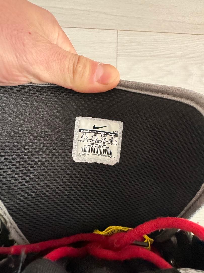 美品　NIKE ZOOM DK スノーボード　ブーツ　26.5 ダニーキャス