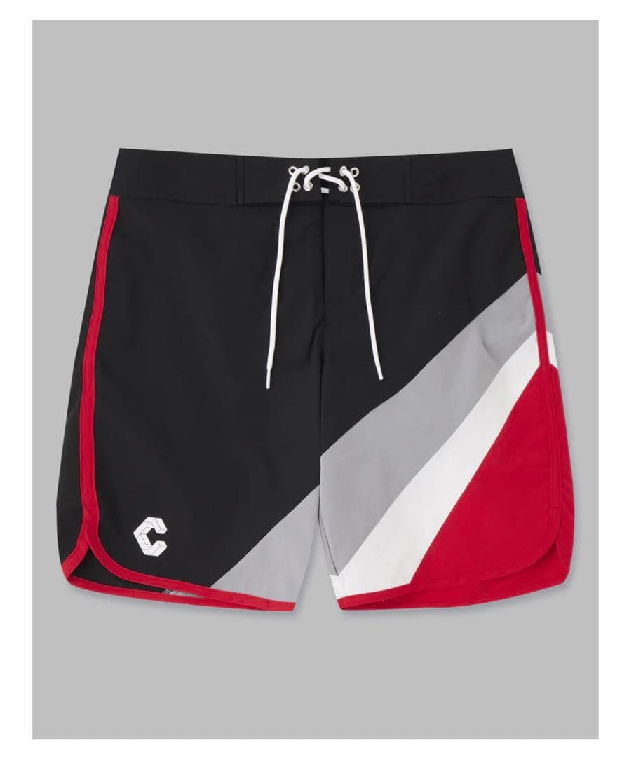 CRONOS クロノス SURF PANTS サーフパンツ BLACK×RED 定番人気，得価