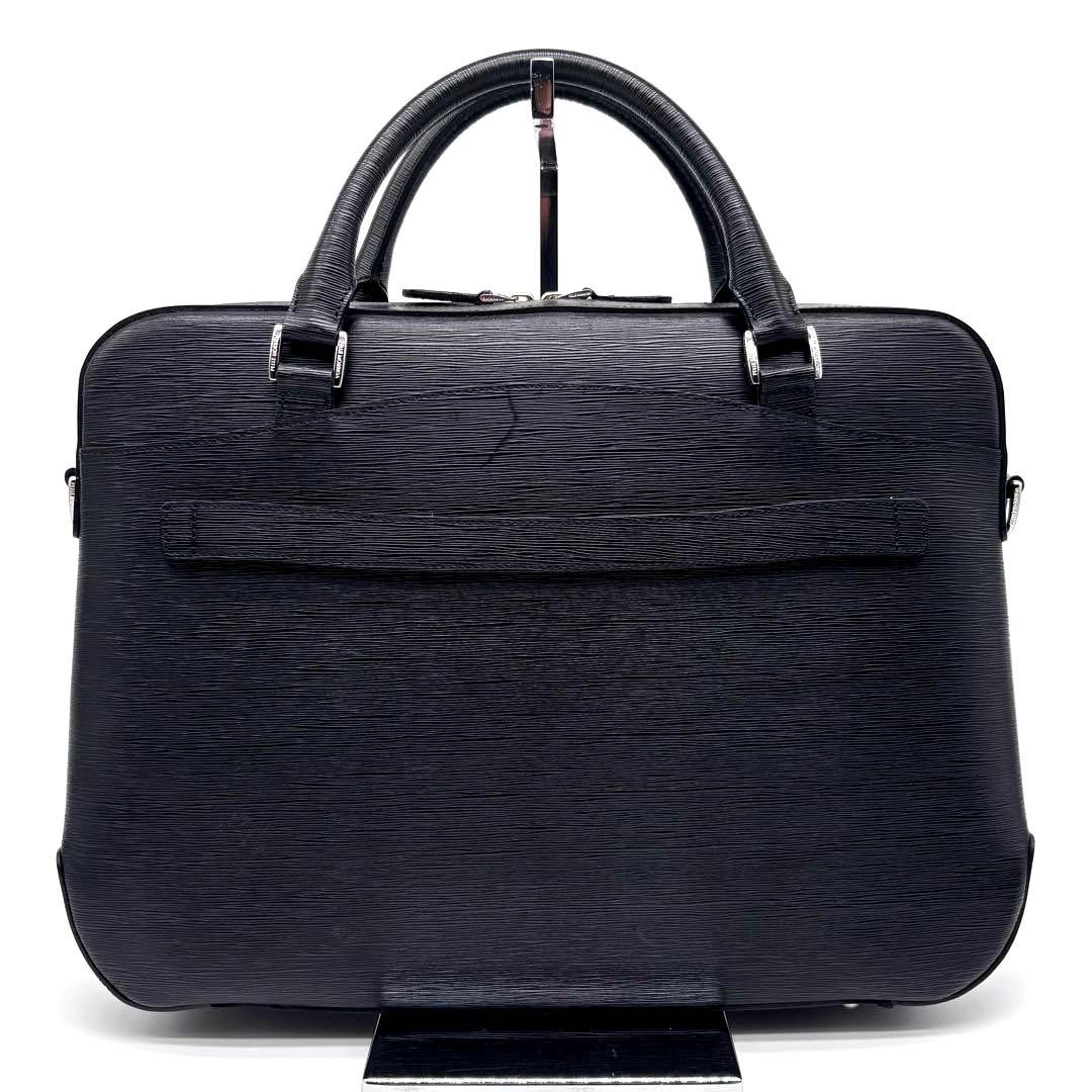 ✨極美品✨タグ付✨ペッレモルビダ　キャピターノ　2way　B4可　保存袋付き　黒