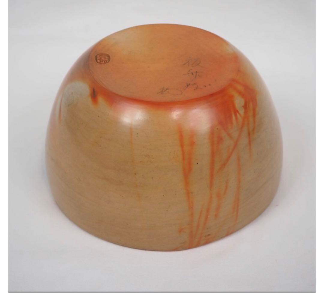 送料無料 江戸時代 豊楽焼 3代豊助作 菓子鉢 共箱 本物保証 ☆珍品