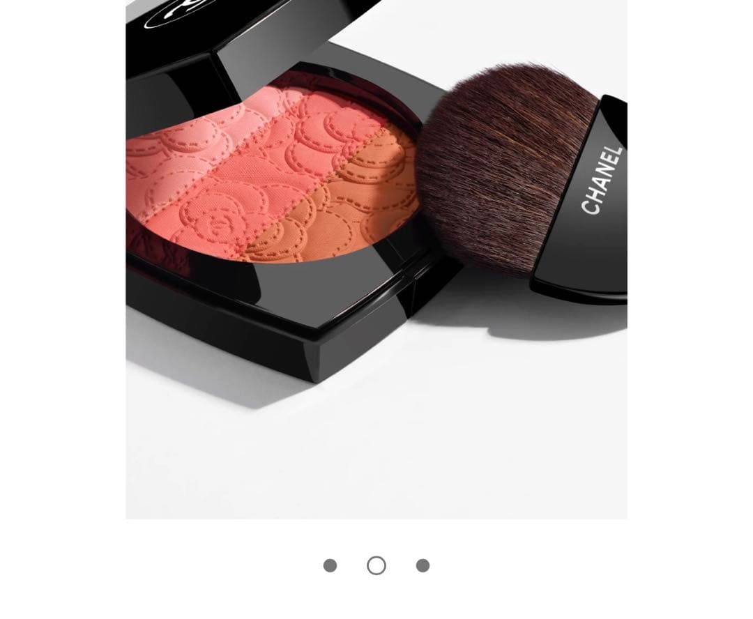 CHANEL カメリアフトゥーラ　ブラシ付き