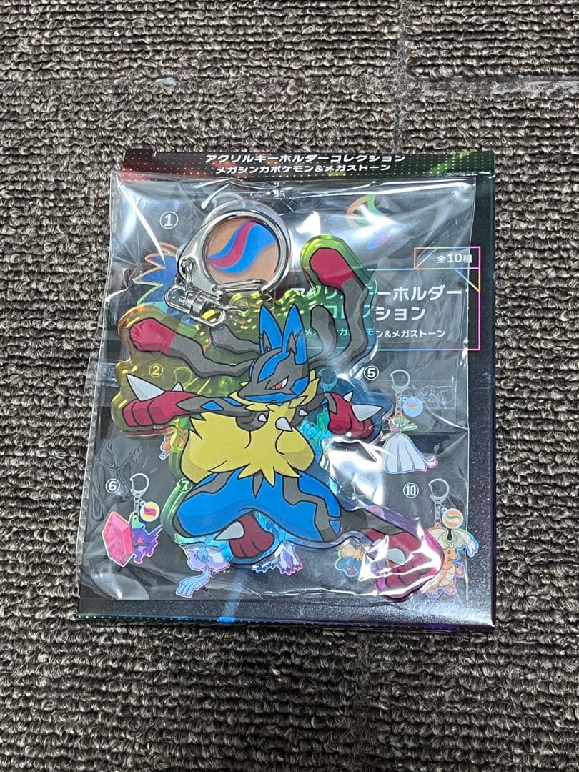 アクリルキーホルダー メガシンカ ポケモンセンター 全10種コンプ