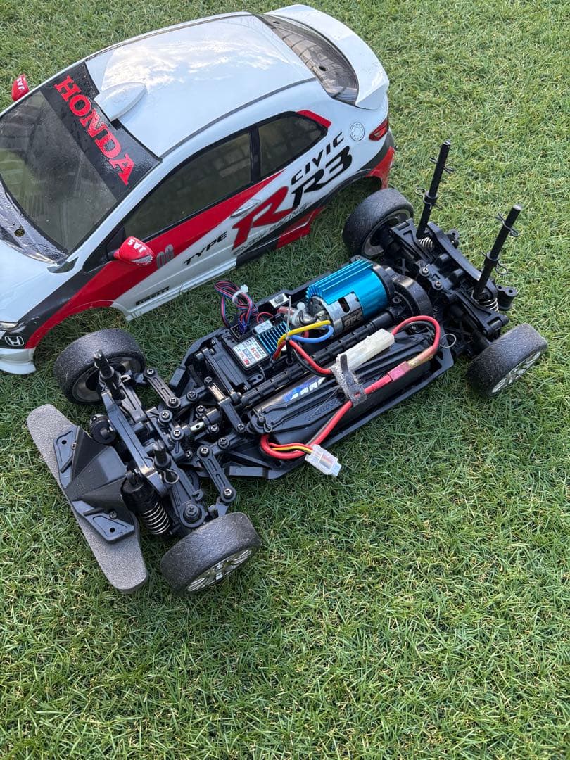 タミヤ TAMIYA TT-02 フルセット ユーロシビックtype-R