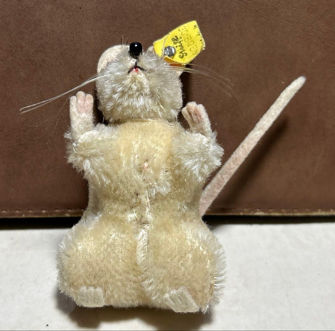 steiff ミニサイズ ヌイグルミ ネズミ ヴィンテージ シュタイフ - メルカリ