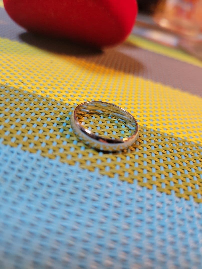 リング ホワイトゴールド 14K 結婚指輪 ファッションリング レディース