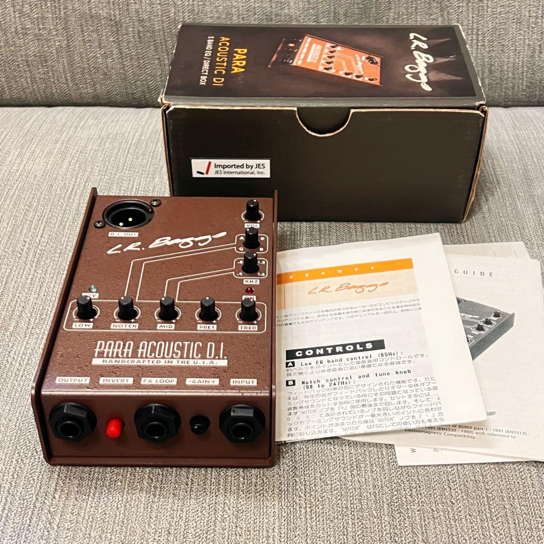 【完動美品】L.R.Baggs Para Acoustic DI国内正規品