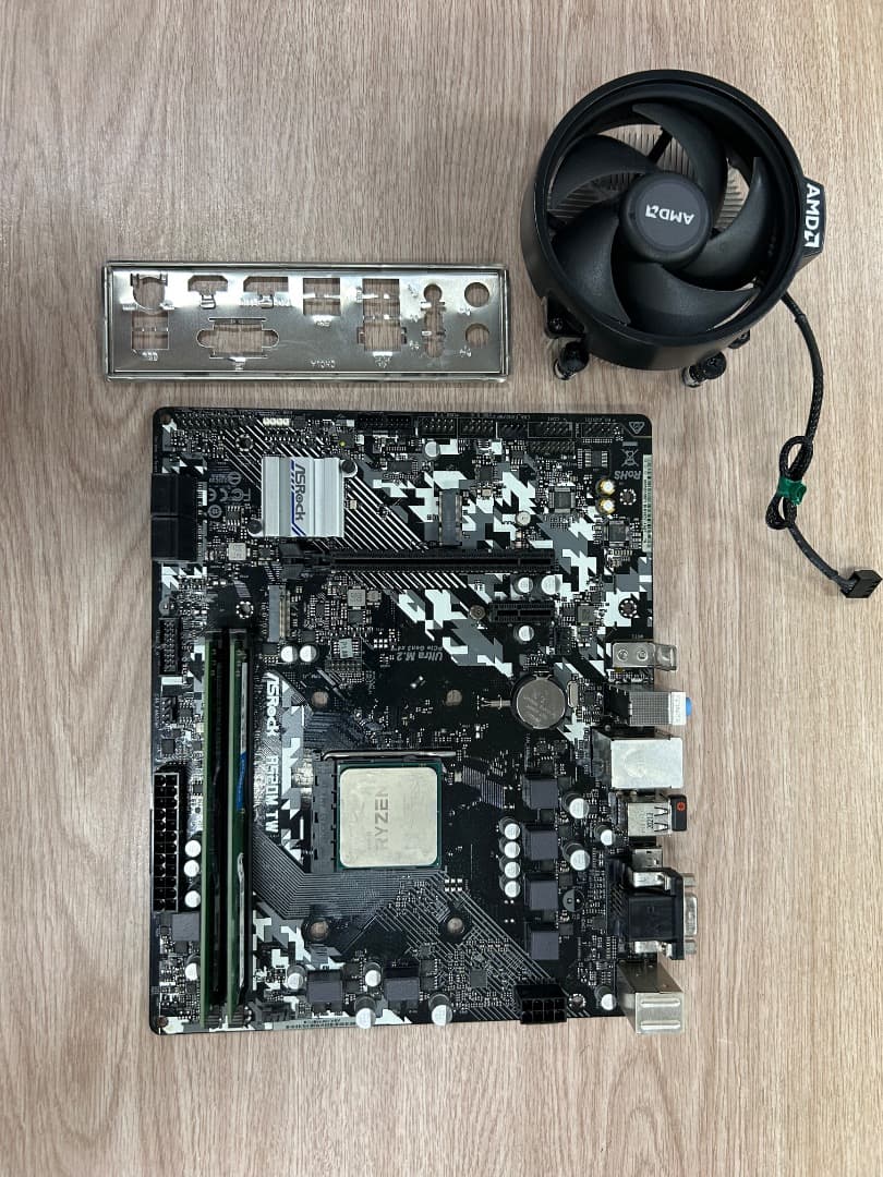 マザーボード ASRock A520M TW Ryzen 5 4500マザーボード ASRock A520M