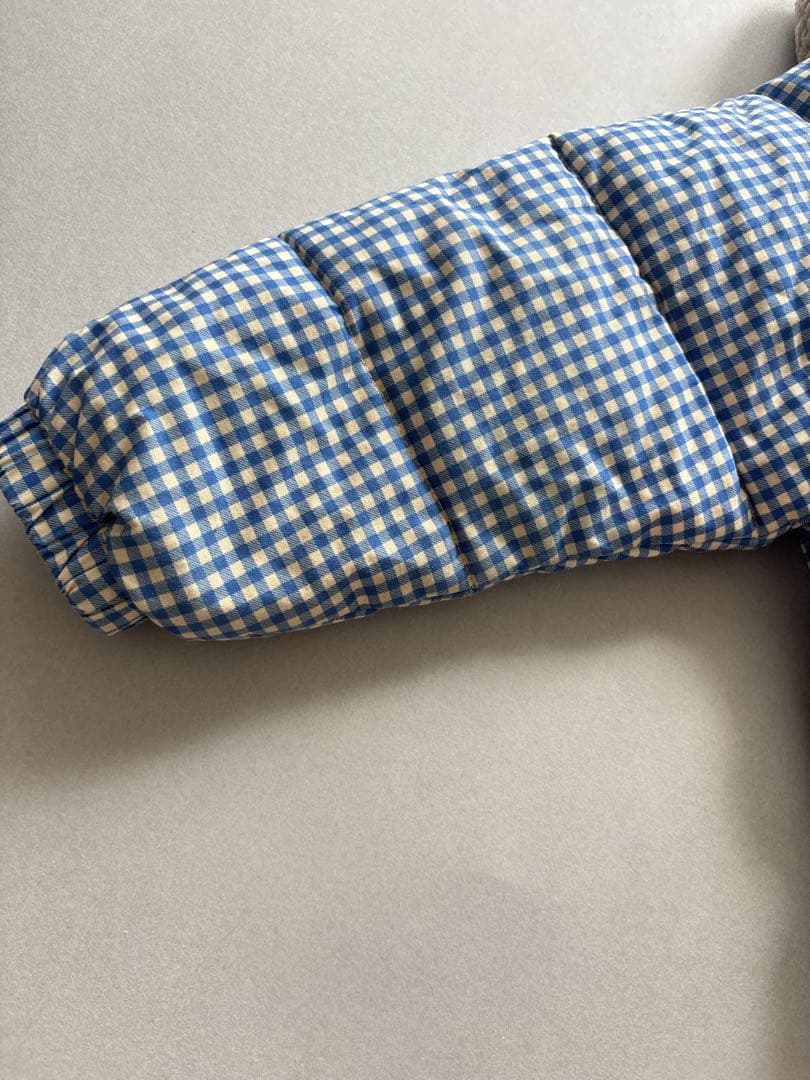 tinycottons VICHY PADDED OVERALL　4y