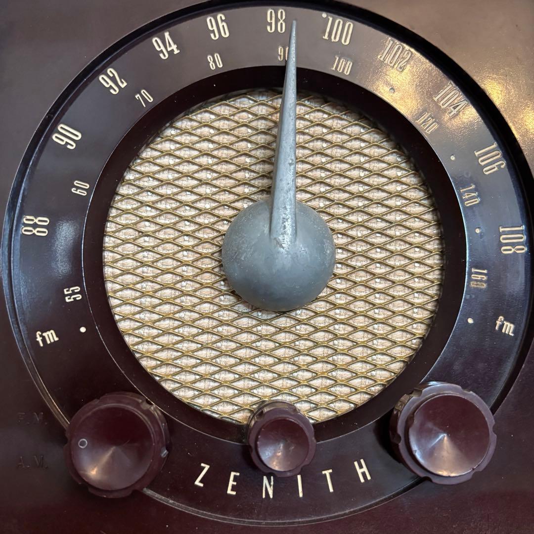 ZENITH】ヴィンテージ真空管ラジオ USA AM・FM※動作確認済