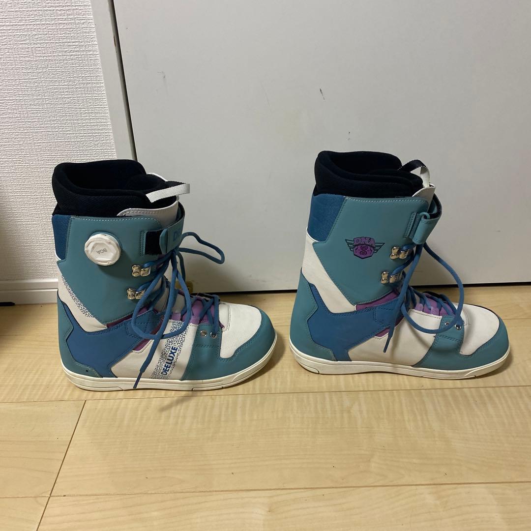 【美品_即日発送】DEELUXE スノボD.N.A. 27cm 23-24モデル