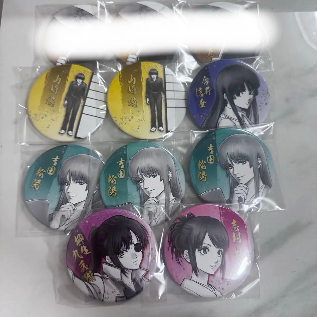 銀魂 銀魂展コレクション缶バッジまとめ売り 銀魂展 コレクション缶