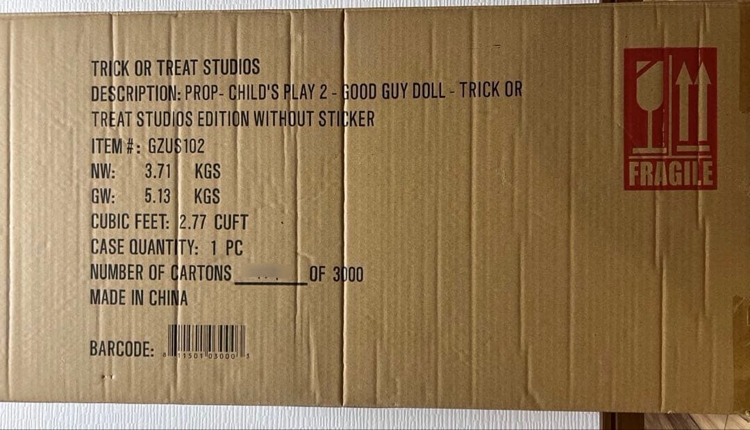 チャッキー　グッドガイ人形　チャイルドプレイ　goodguy