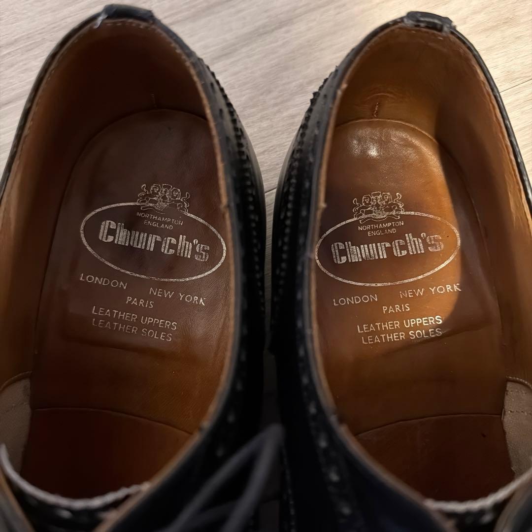 【美品】レア旧Church’s チャーチ3都市85F DEE/84last