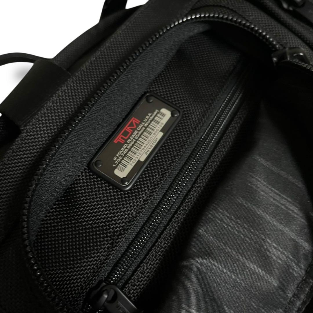 未使用級✨TUMIビジネスバッグ 2層 2way マチ拡張 26141DH 黒