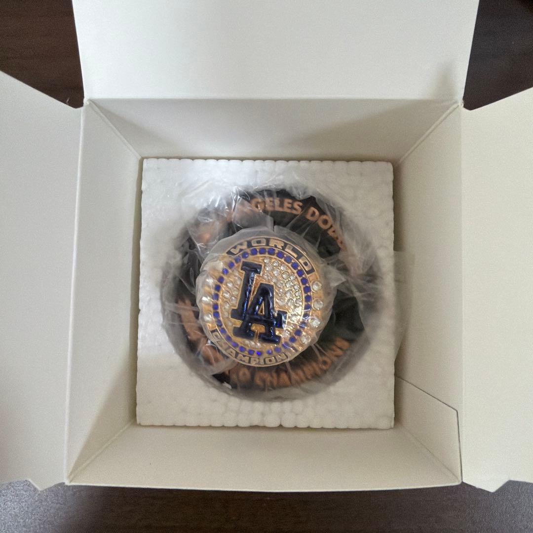 Freddie Freeman 2024 ワールドチャンピオンレプリカリング